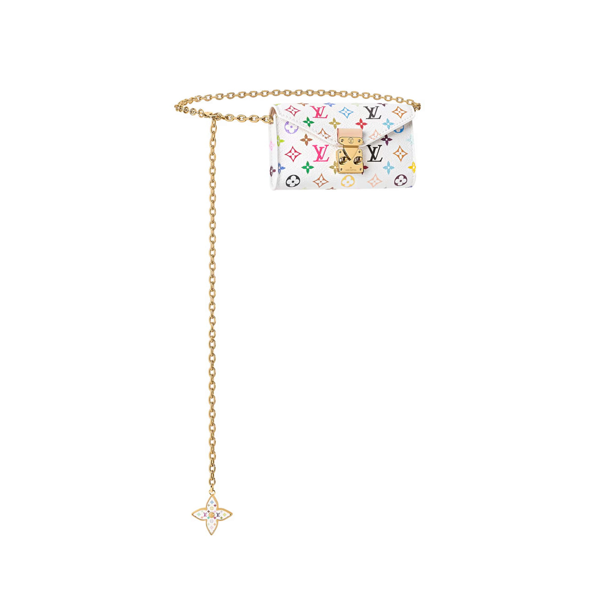 LOUIS VUITTON MASTER MURAKAMI LV X TM POUCH METIS BELT M4625Z (13.5*8cm)